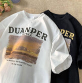 White Comfortable Oversized Top - 19bay